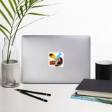 Female Prayer Power Sticker