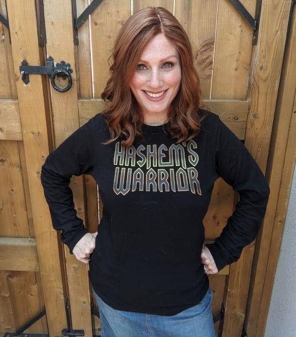 Hashem's Warrior: Unisex Long Sleeve Tee
