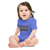 Hashem's Warrior: Baby Short Sleeve Onesie