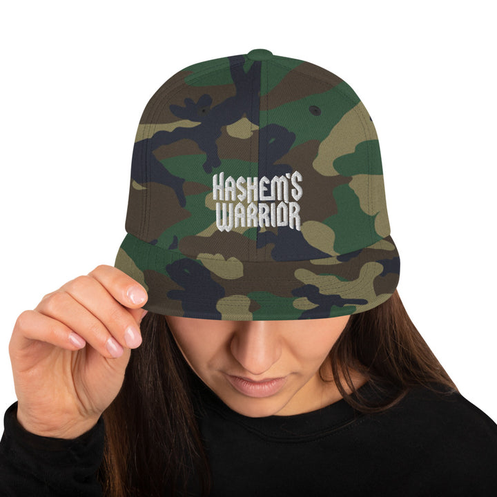 Hashem's Warrior Snapback Hat